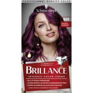 Schwarzkopf Brillance farba do włosów - Intensive Color Cream - 859 Silky Purple