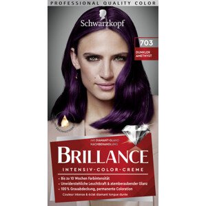 Schwarzkopf Brillance farba do włosów - Intensive Color Cream - 703  Dark Amethyst