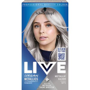 Schwarzkopf farba do włosów - Live Urban Metallics - U71 Metallic Silver