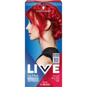Schwarzkopf farba do włosów - Live Ultra Brights Or Pastel - 92 Pillar Box Red