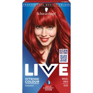 Schwarzkopf farba do włosów - Live Intense Colour - 035 Real Red