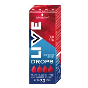 Schwarzkopf farba do włosów - Live Color Drops - Fiery Red
