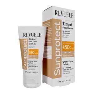 Revuele krem z filtrem - Sunprotect Tinted Face Cream SPF50+ - Light Tint