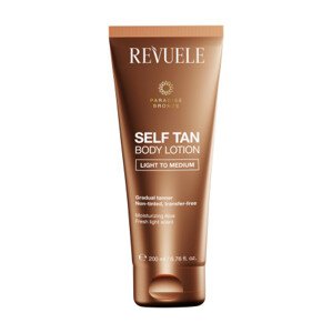 Revuele samoopalający balsam do ciała - Self Tan Body Lotion - Light To Medium