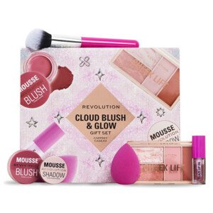 Revolution zestaw kosmetyków - Cloud Blush and Glow Highlight Gift Set