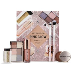 Revolution zestaw kosmetyków - Pink Glow Get The Look Gift Set