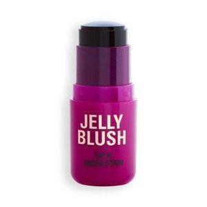 Revolution Jelly Blush Stick Lip and Cheek Stain - Cherry Red