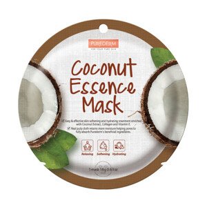 PUREDERM Maska z esencją kokosową