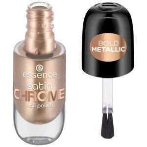 essence Satin Chrome Nail Polish - 01 Robotic Rose