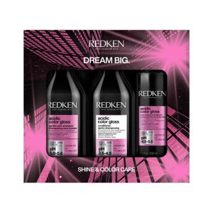 Redken NYC yestaw do włosów -  Acidic Color Gloss Holiday Trio Set