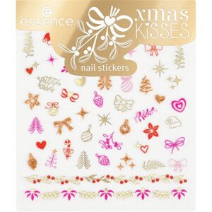 essence Xmas KiSSES Nail Stickers - 01 Mistletoe Magic, Stick Around!