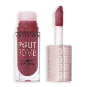 Revolution Pout Bomb Plumping Gloss - Wild Mauve Pink
