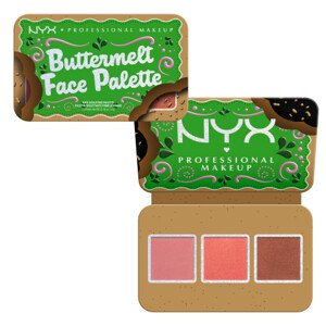 NYX Professional Makeup Buttermelt Face Palette Blush/Bronzer Duo - 02 Dark
