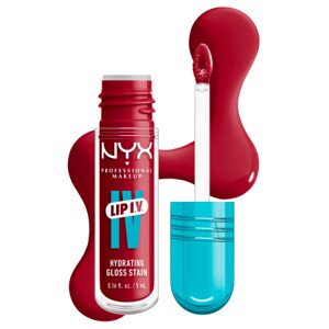 NYX Professional Makeup Lip I.V. Hydrating Lip Gloss Stain - 11 Red-y Set Wet