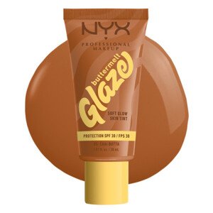 NYX Professional Makeup Buttermelt Glaze Soft Glow Skin Tint SPF30 - Chai Butta