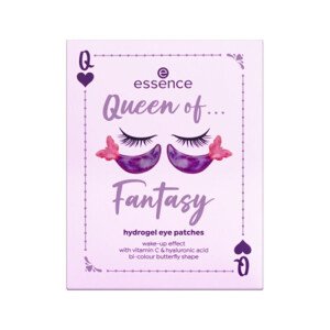 essence hydrożelowe płatki pod oczy - Queen Of... Fantasy Hydrogel Eye Patches - 01 Shuffle The Deck & Fly High, Butterfly!