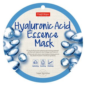 PUREDERM maska na twarz - Hyaluronic Acid Essence Mask