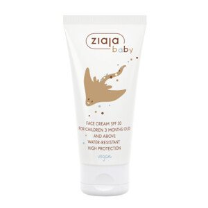 Ziaja krem do twarzy - Baby Face Cream SPF30 - Water Resistant