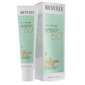 Revuele fluid z filtrem przeciwsłonecznym - Aloe Daily Sun Fluid SPF50+