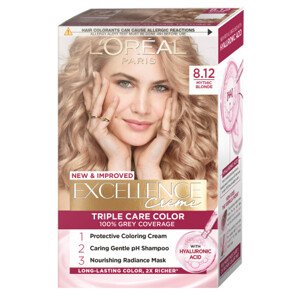 L’Oréal Paris farba do włosów - EXCELLENCE Creme - 8.12 Mythic Blonde