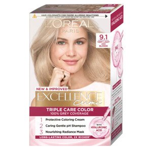 L’Oréal Paris farba do włosów - EXCELLENCE Creme - 9.1 Very Light Ash Blonde