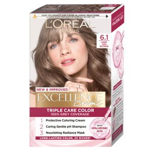 L’Oréal Paris farba do włosów - EXCELLENCE Creme - 6.1 Dark Ash Blonde
