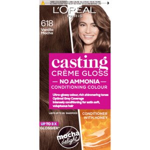 L’Oréal Paris farba do włosów - Casting Crème Gloss Hair Color - 618 Vanilla Mocha