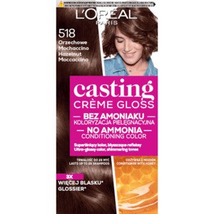 L’Oréal Paris farba do włosów - Casting Crème Gloss Hair Color - 518 Hazelnut Moccaccino