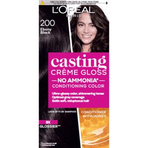 L’Oréal Paris farba do włosów - Casting Crème Gloss Hair Color - 200 Ebony Black