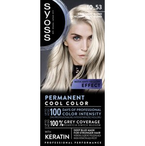 Syoss farba do włosów - Professional Performance Permanent Color - 10_53 Cool Light Blonde