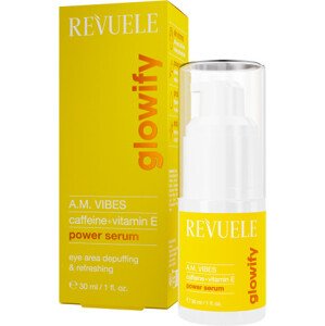 Revuele  serum pod oczy - A.M. Vibes Power Serum Caffeine + Vitamin E