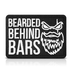 Angry Beards NASZYWKA NA RZEP Wybierz wariant:: Velcro Bearded behind the bars