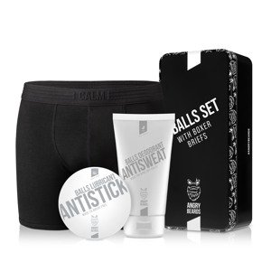 Angry Beards Kompleksowa pielęgnacja kulek + Boxer Briefs Velikost: XL
