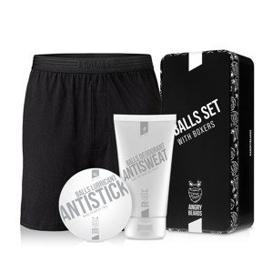 Angry Beards Kompleksowa pielęgnacja kulek + Boxers Velikost: XL