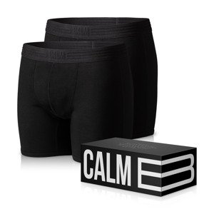 Calm B Bokserki czarne 2-pack Velikost: XL