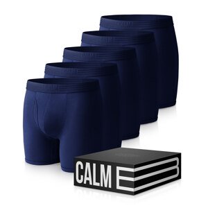 Calm B BOKSERKI CIEMNONIEBIESKIE 5-PACK Velikost: XL