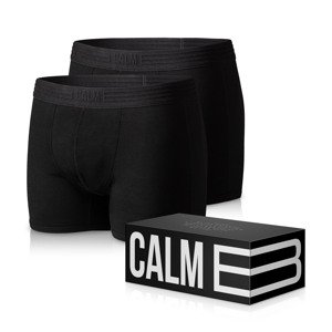Calm B Krótkie bokserki czarne 2-pack Velikost: S