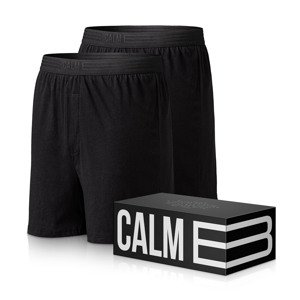 Calm B Luźne bokserki czarne 2-pack Velikost: XL