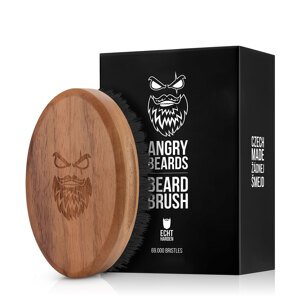 Angry Beards Drewniana szczotka do brody Harden